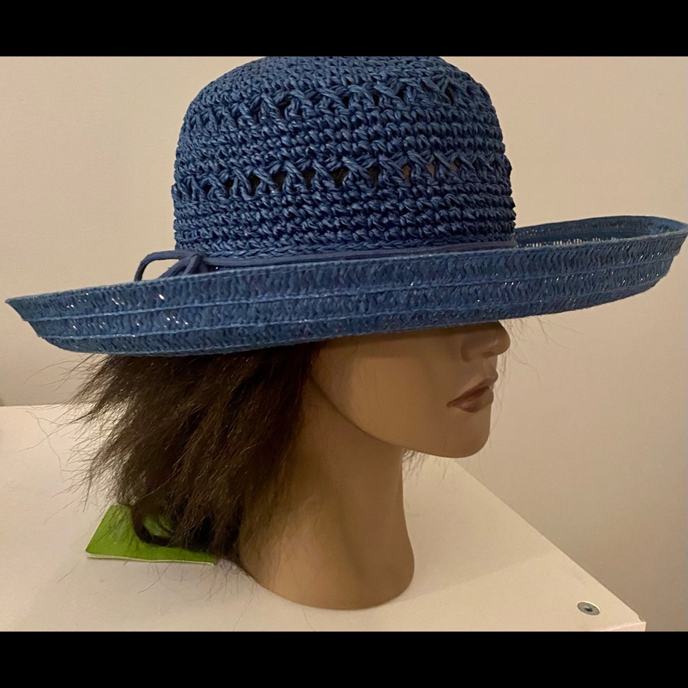 Women’s Blue August sun hat